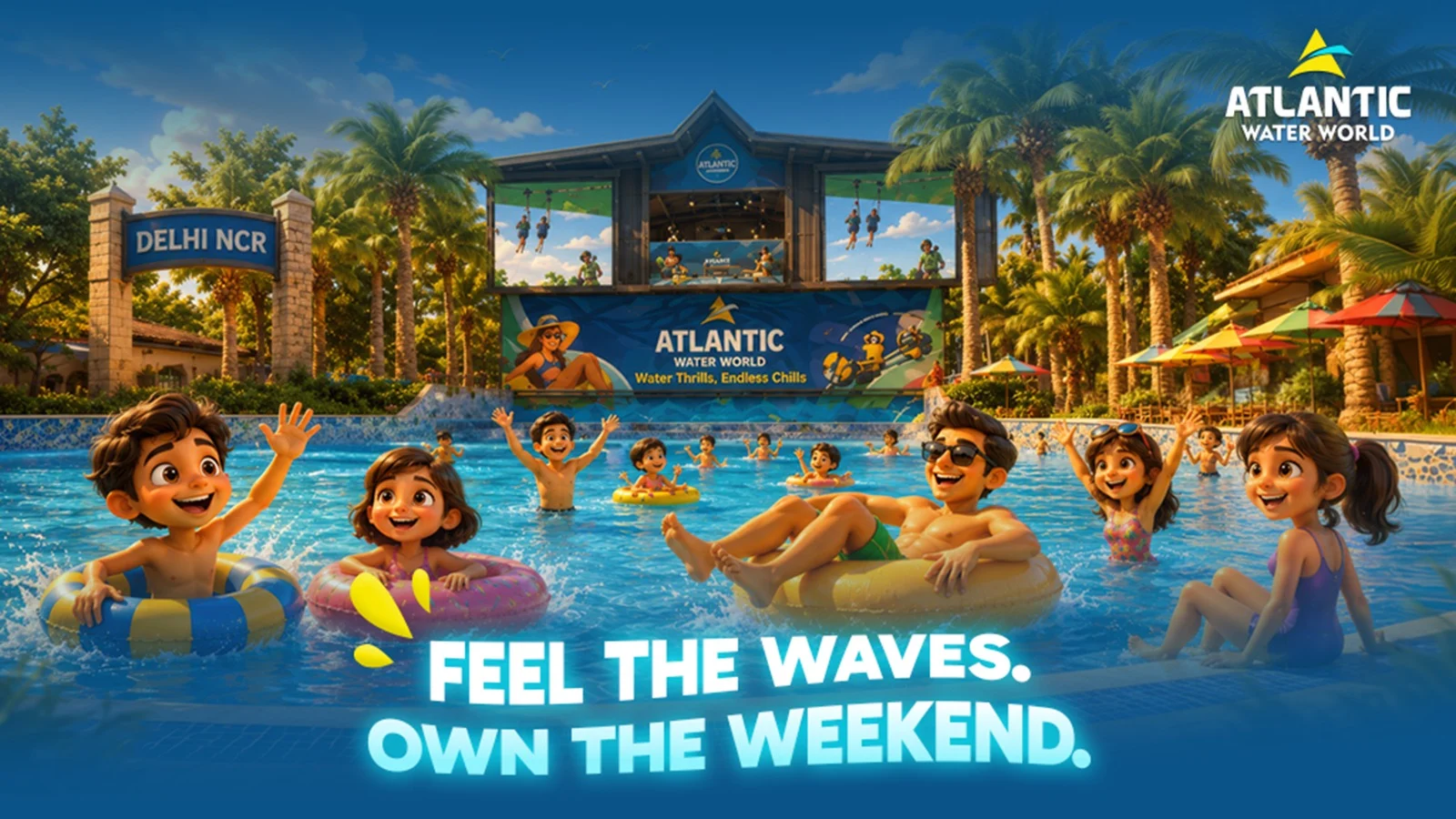 Feel the Waves. Own the Weekend.