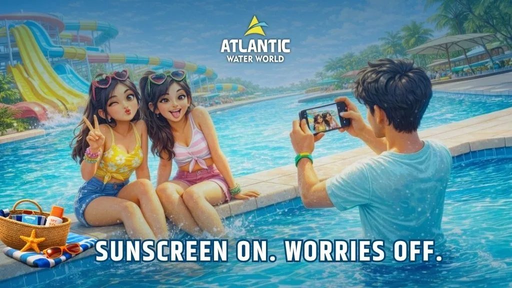 Sunscreen On. Worries Off. Atlantic Water World Is Calling.