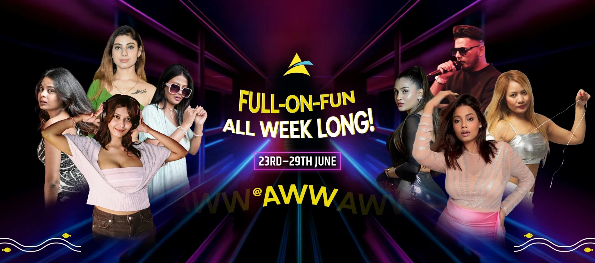 full on fun all week long